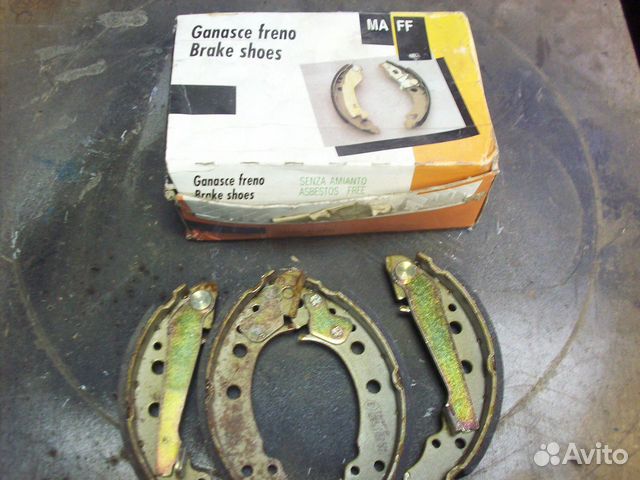 Тормозные колодки задние audi 80/A2/VW G1/G2/G3