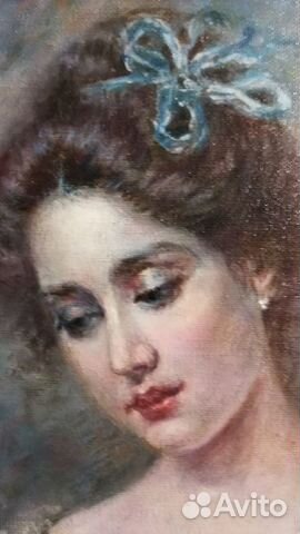 Картина маслом на холсте Портрет девушки