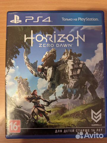 Игра для ps4 Horizon zero dawn