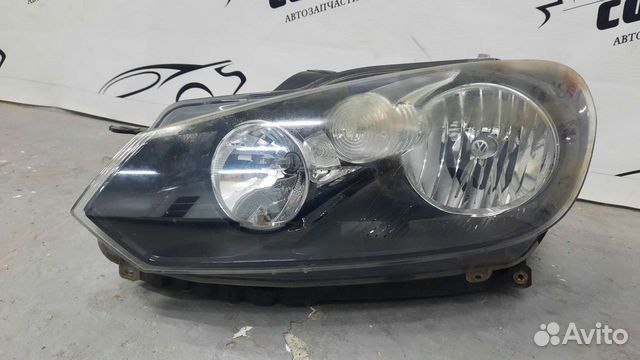 Левая фара Volkswagen golf 6 галоген