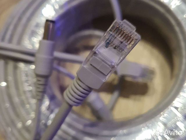 Кабель Ethernet 15м с питанием