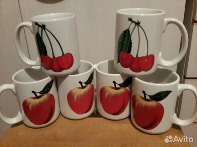 Кружки(бокалы 6шт)