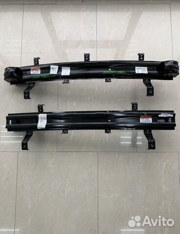 Усилитель бампера на Kia rio