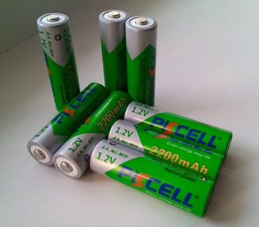 Аккумулятор AA. Пальчиковый