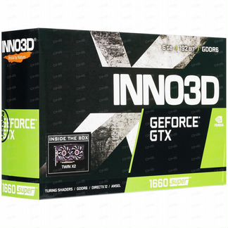 Видеокарта Inno3D GeForce GTX 1660 Super Twin X2