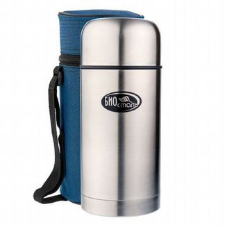 Термос для еды 0.75 Biostal с чехлом