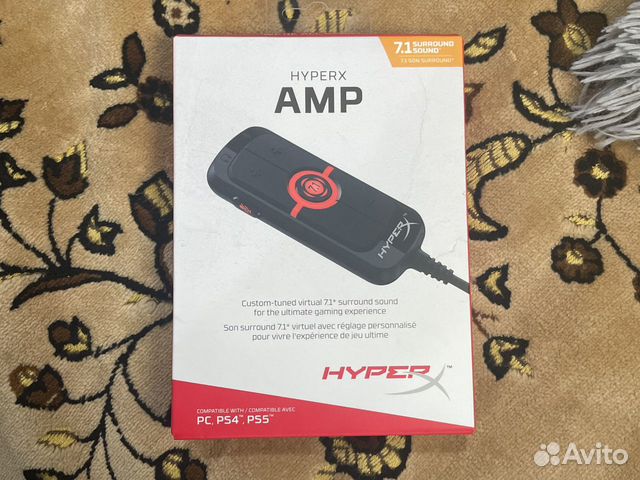 Внешняя звуковая карта hyperx amp