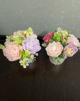 Букет из мыла ручной работы