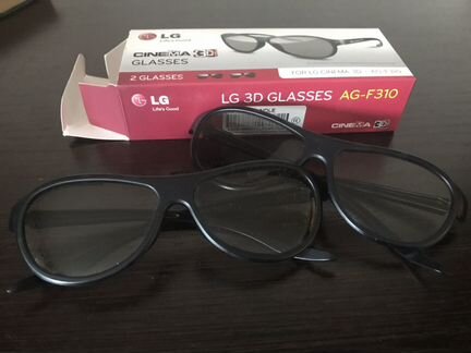 Очки LG 3D 2 штуки