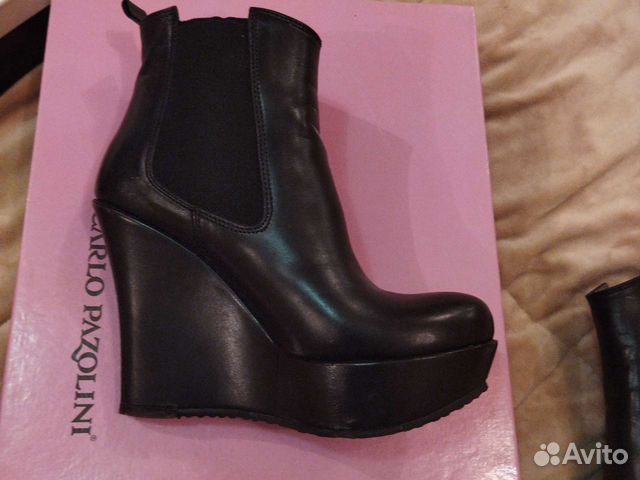Ботильоны натуральная кожа 36