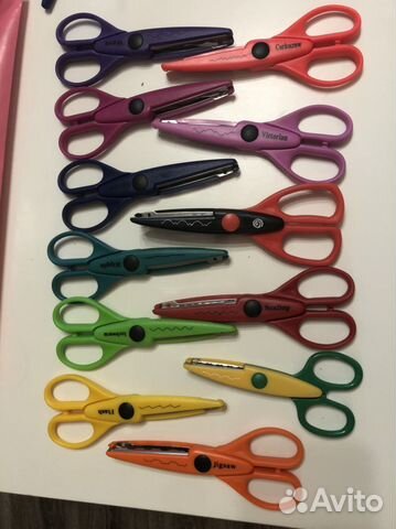 Ножницы фигурные 12 шт