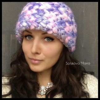 Продам новую вязаную шапку