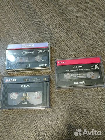 Кассеты 8мм для цифровой камеры