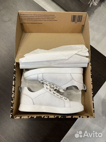 Кеды женские кожаные белые 38 размер