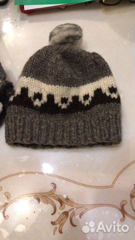 Шапка Носки шерстяные ручная работа