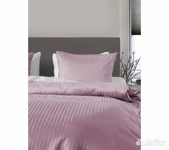 Постельное белье GoodNight Страйп-сатин 1,5 сп. (с