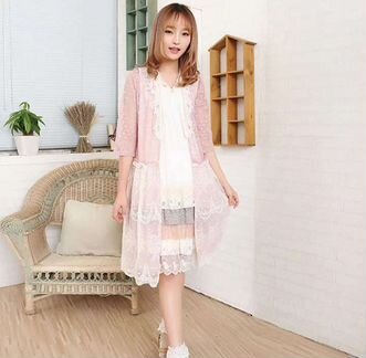 Платье кардиган