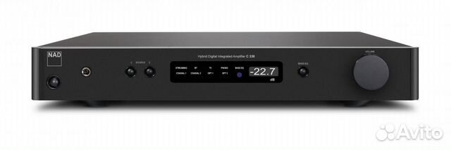 Интегральный стерео усилитель NAD C338