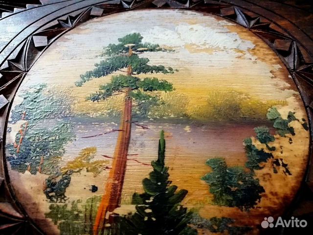 Шкатулка резная-ларец СССР 1940-е