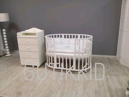 Круглая кроватка 9 в 1