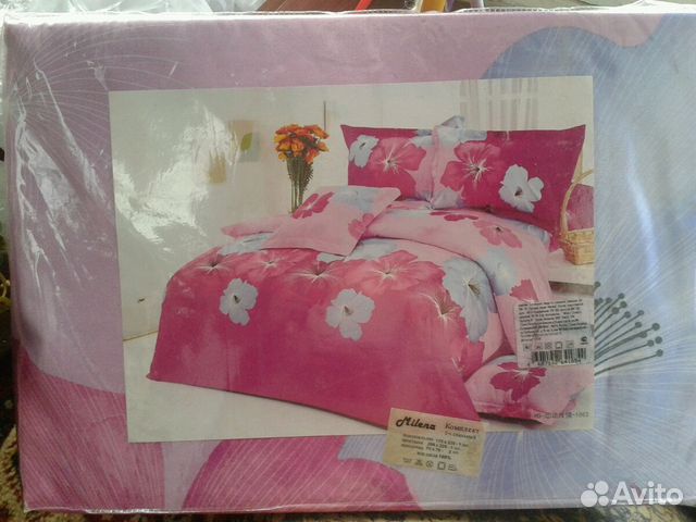 Шелковое постельное белье 2-х