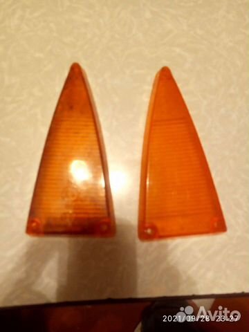 Стекло заднего поворотники Москвич 412