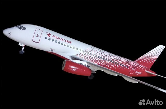 Модель самолета rossiya на заказ