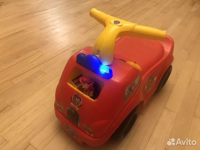 Каталка-пушкар Щенячий патруль Пожарная машина