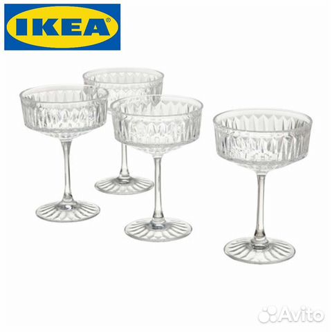 Бокалы для шампанского IKEA (икеа) sallskaplig