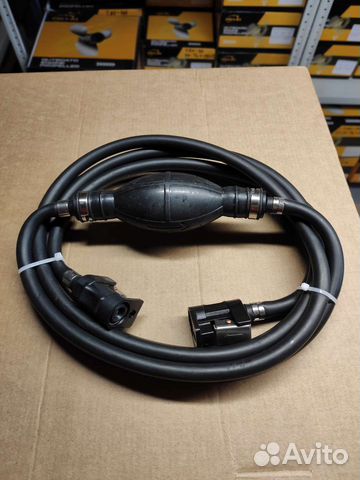 Топливопровод с грушей для лодочного мотора Ямаха