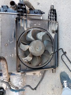 Диффузор вентилятора в сборе Авео 101 л.с f14d4