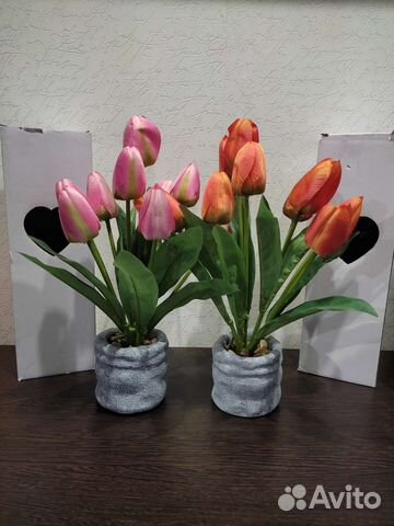 Тюльпаны как настоящие