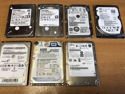 Жесткие диски HDD 2.5'' для ноутбука, компьютера