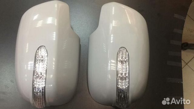 Накладки на зеркала Toyota Land Cruiser (2007-2