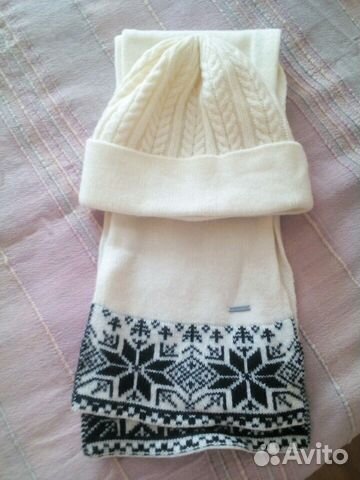 Женский шарф и шапка Baon