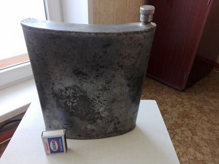 Фляжка походная металлическая
