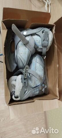 Коньки Galaxy раздвижные для девочки