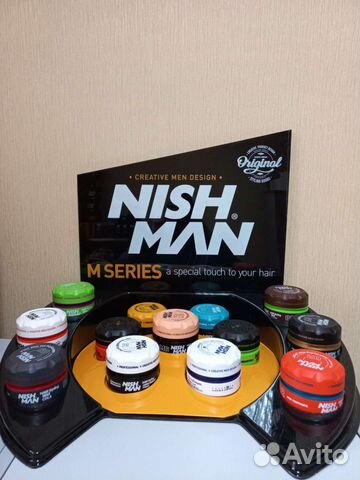 Косметика для барбершопов Nishman