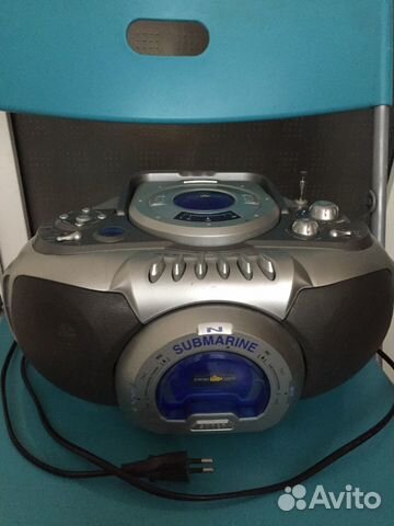 Бумбокс daewoo серебристый submarina