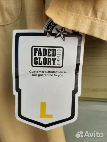 Мужская рубашка США Faded Glory Р.L