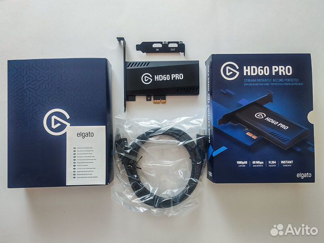 Elgato game capture HD60 Pro + Доставка по РФ