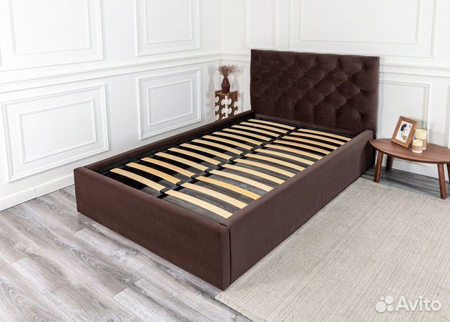 Кровать 120х200 шоколад Барокко