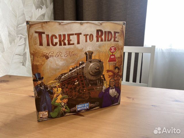 Ticket to Ride: America - новая, русские правила