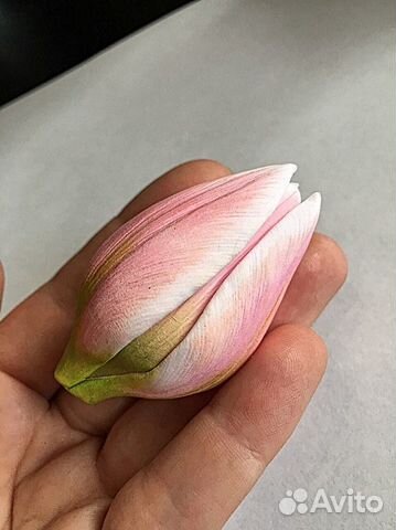 Силиконовая форма Тюльпан закрытый трио