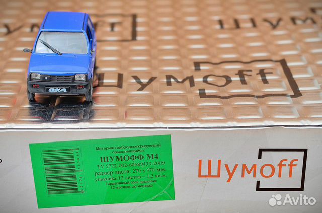 Виброизоляция Шумофф М4