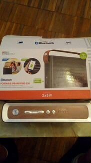 Блютуз портативная акустическая система