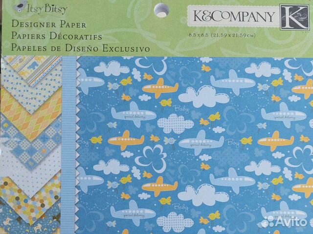 Бумага для скрапбукинга K&Company 30 листов