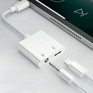 Разветвитель/Переходник 3,5mm Lightning