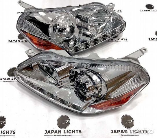 Фары линзовые передние Toyota Mark 2 110 1 Модель