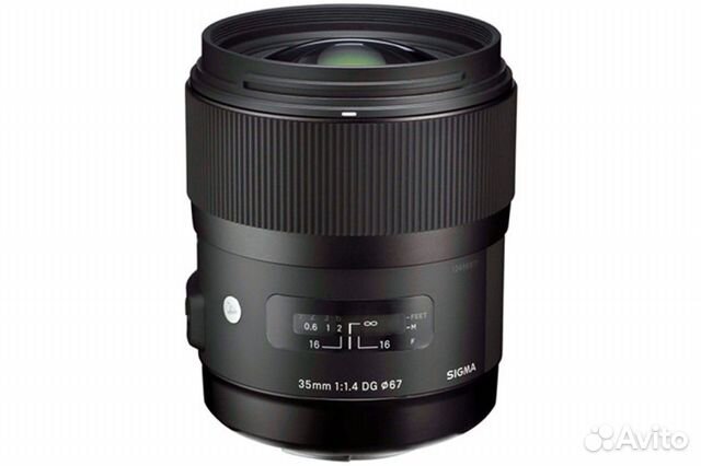 Объектив Sigma 35mm F1.4 Canon Art Прокат - Аренда